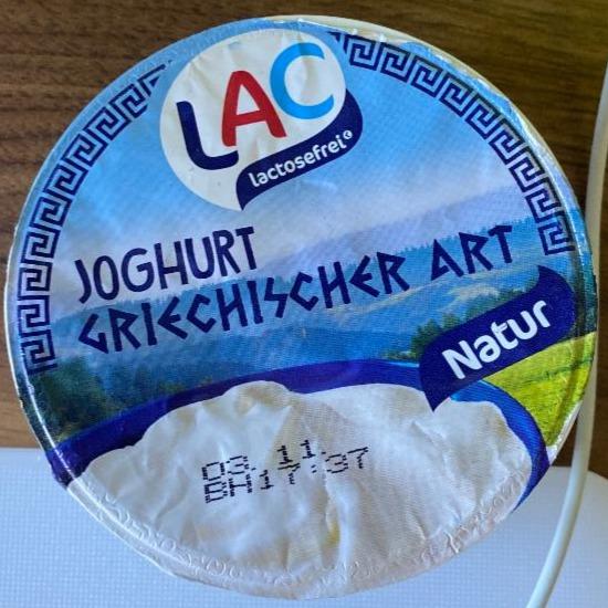 Фото - Joghurt Griechischer Art Natur LAC