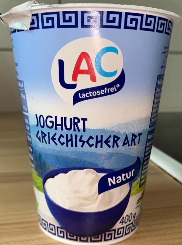 Фото - Joghurt griechischerart natur Lac