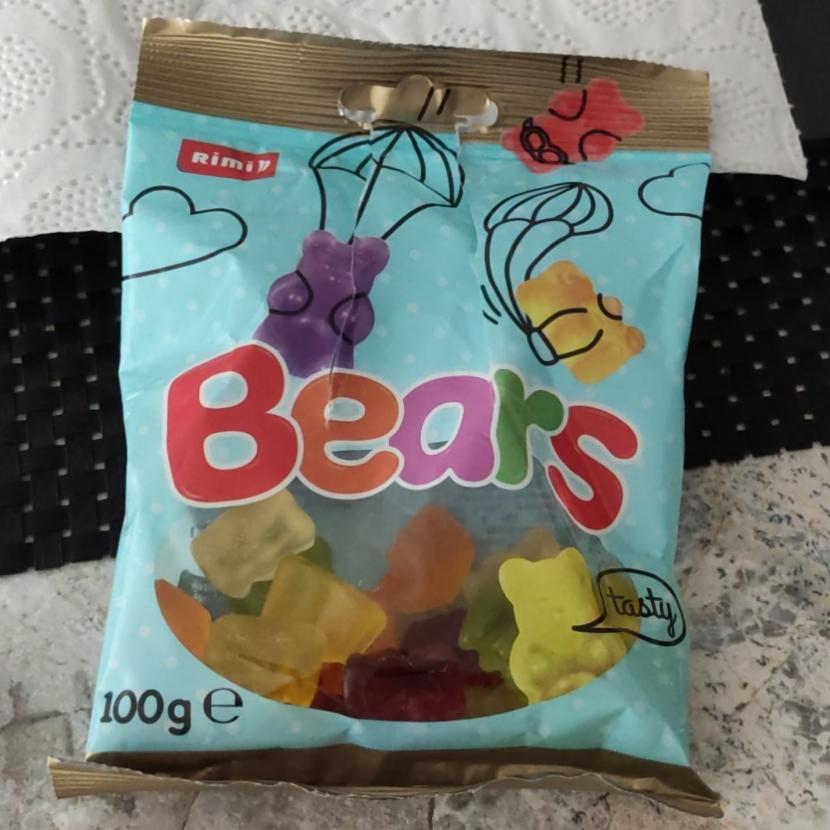 Фото - Želējas konfektes Gummi Bears Rimi