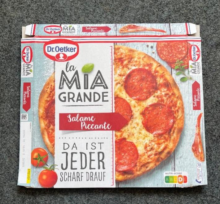 Фото - Pizza la mia grande salame picante Dr.Oetker