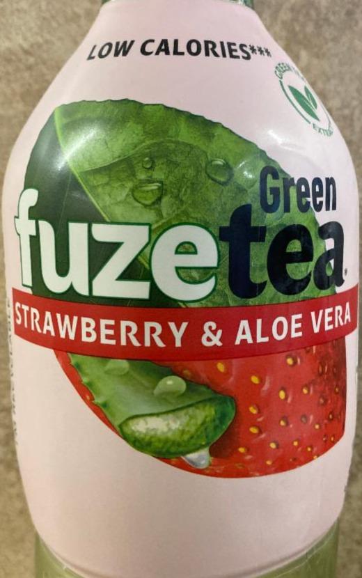 Фото - Green strawberry & aloe vera Fuzetea