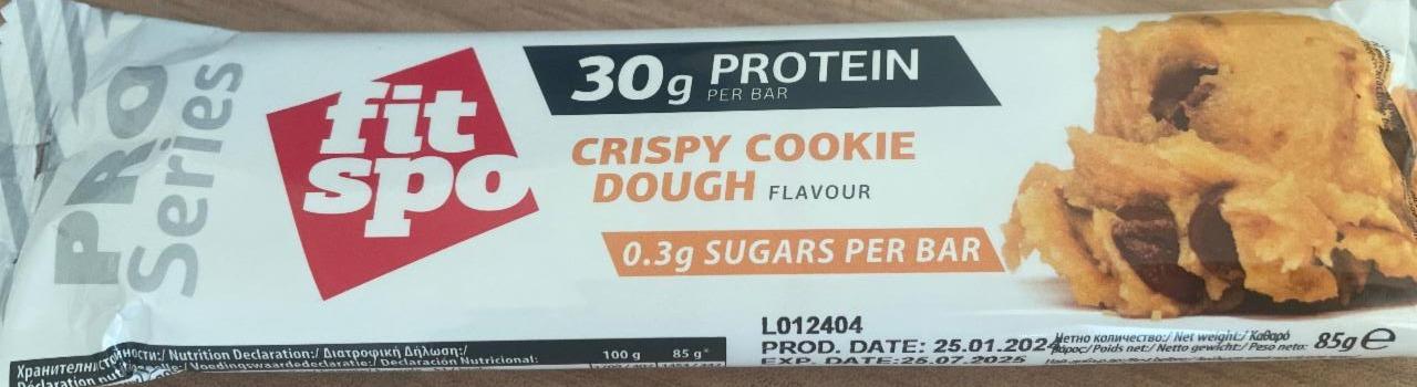 Фото - Protein bar crispy cookie dough flavour FitSpo