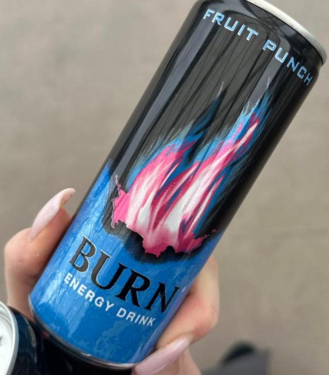 Фото - Energy drink fruit punch Burn