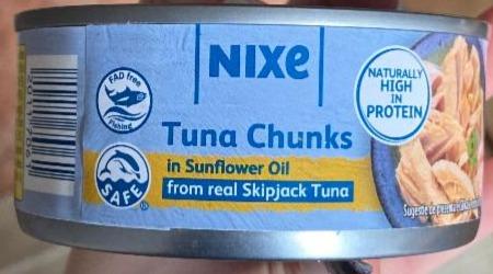 Фото - Tuna chunks in sunflower oil Nixe