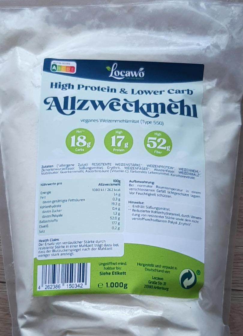 Фото - High protein & lower card allzweckmehl Locawo