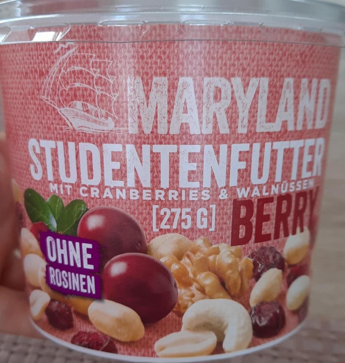 Фото - Studentenfutter mit cranberries&walnüssen Maryland