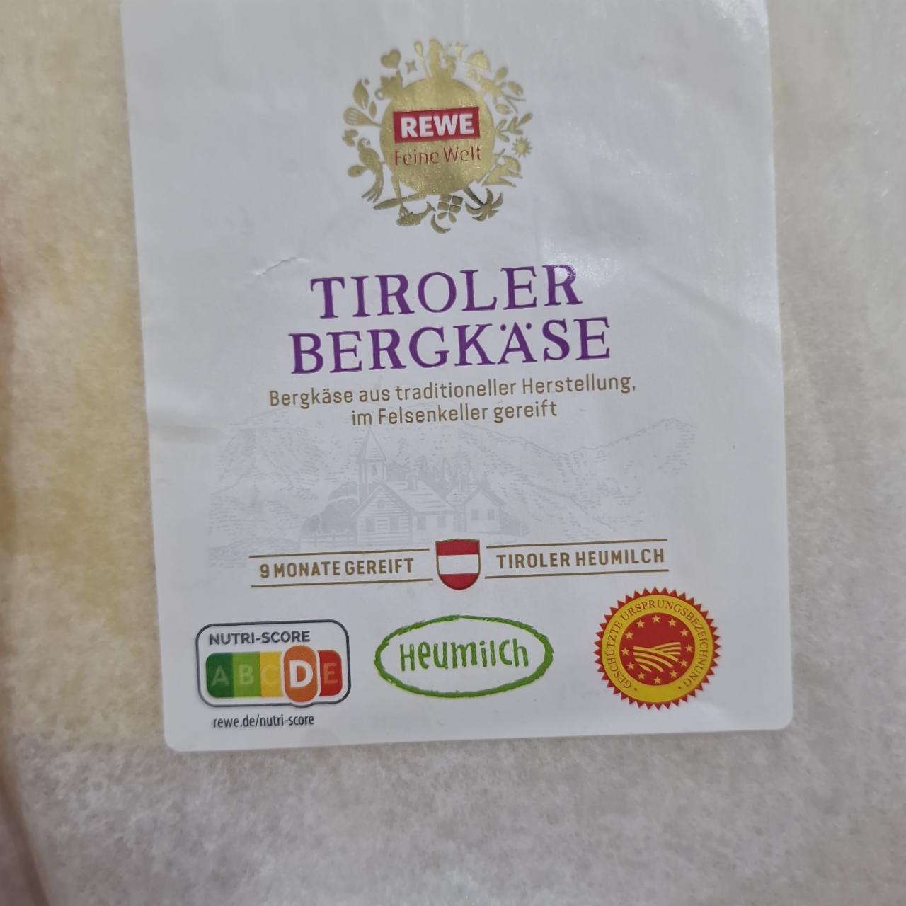 Фото - Tiroler Bergkäse Rewe