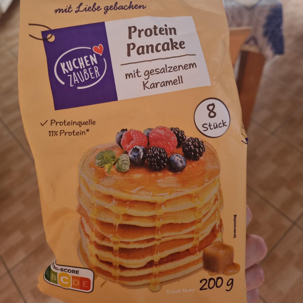 Фото - Protein Pancack mit gesalzenem karamell Kuchen Zauber