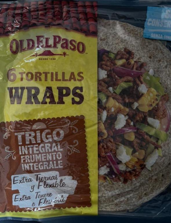 Фото - Тортилья цельнозерновая Tortillas Whole Wheat Old El Paso