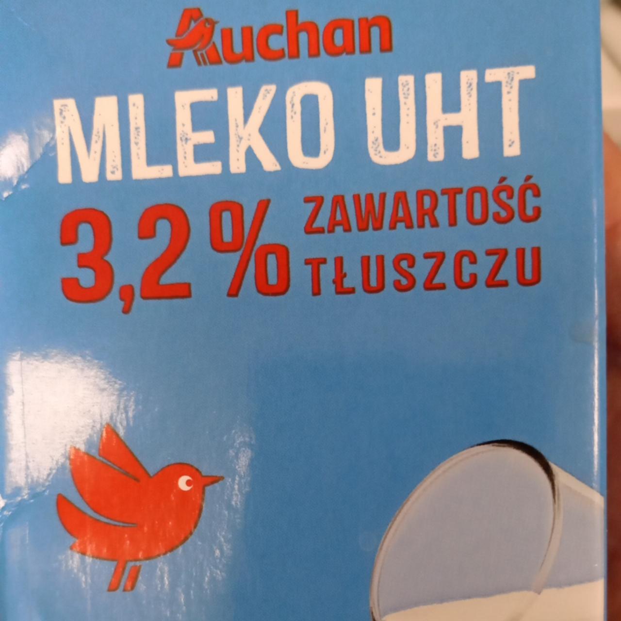 Фото - Mléko UHT 3,2% zawartość tluszczu Auchan