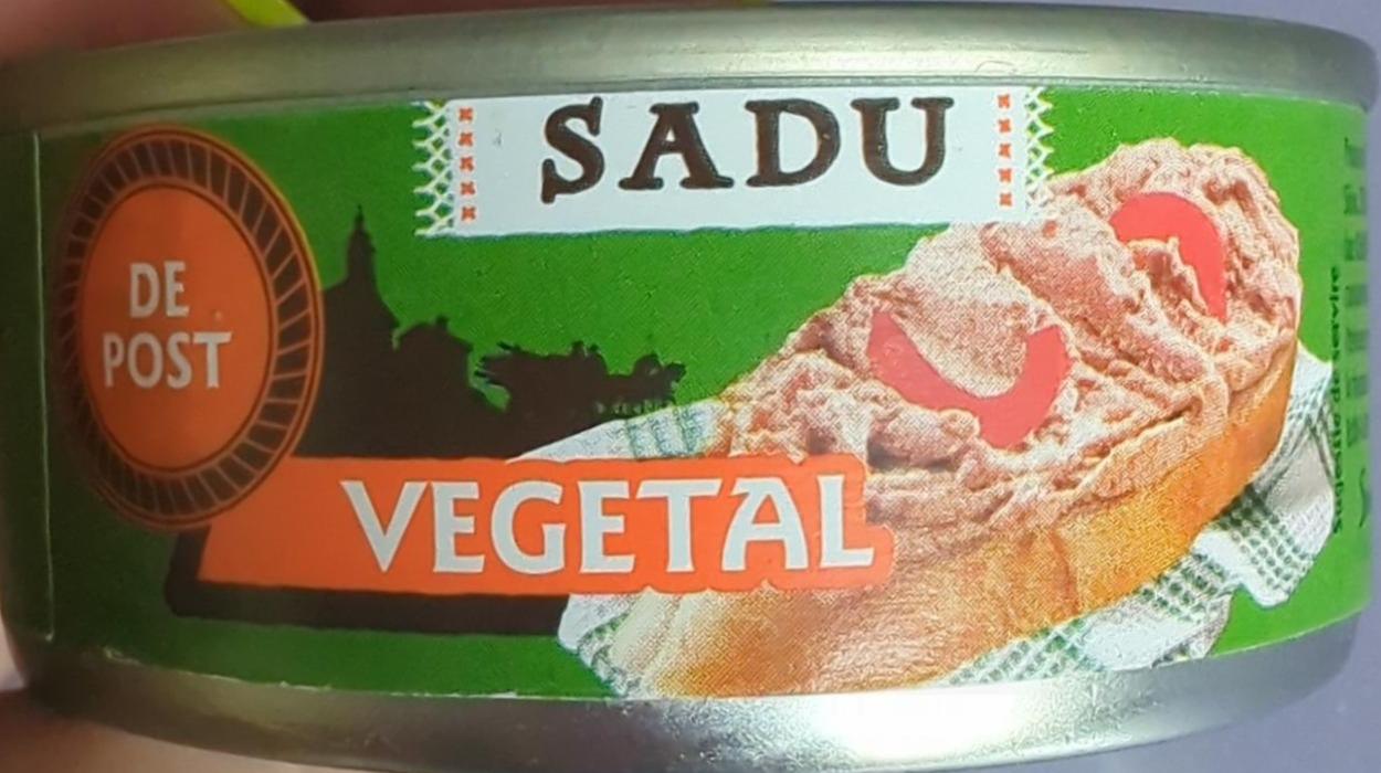 Фото - Paté vegetale Sadu