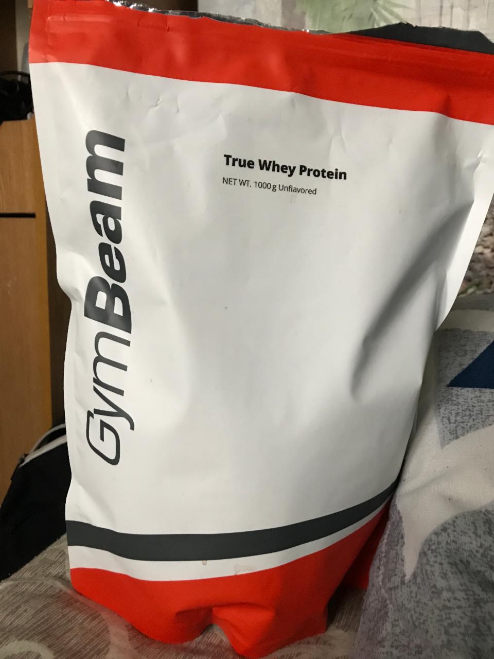 Фото - True whey protein unflavoured GymBeam