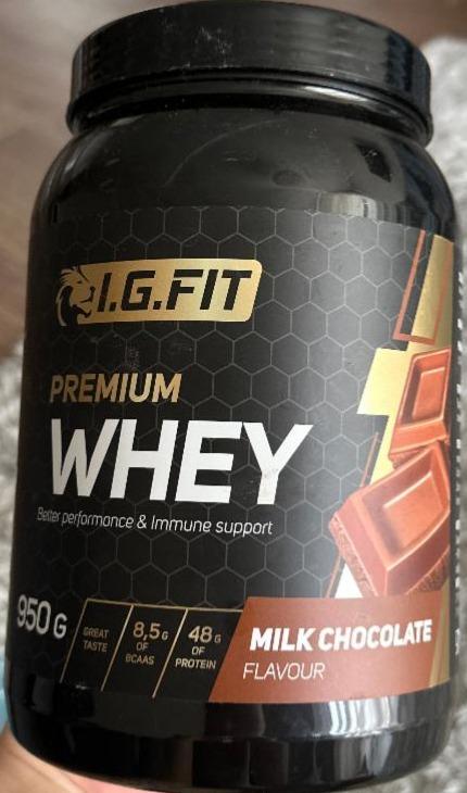 Фото - Whey milk chocolate I.G.FIT