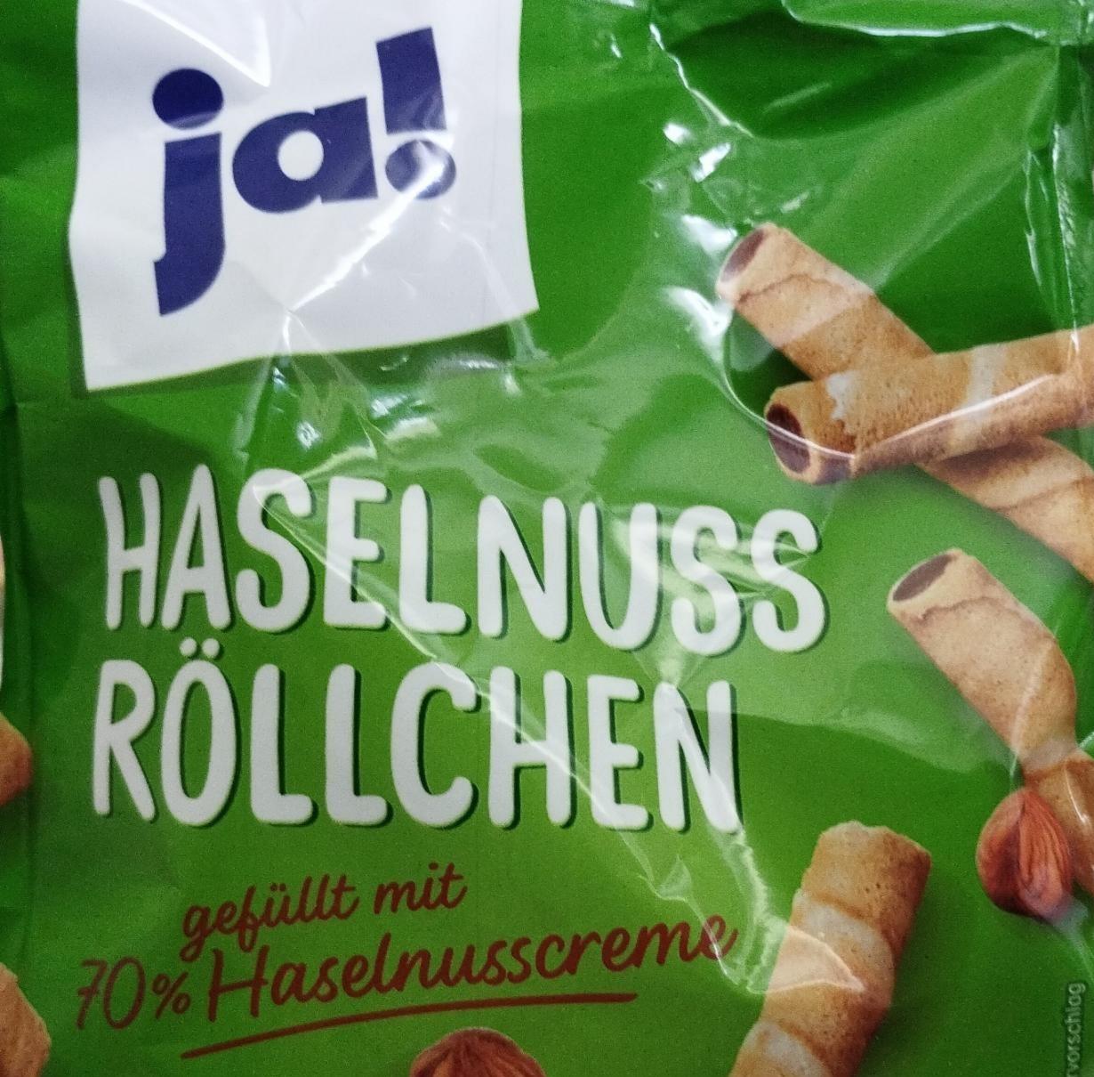 Фото - Haselnuss röllchen Ja!