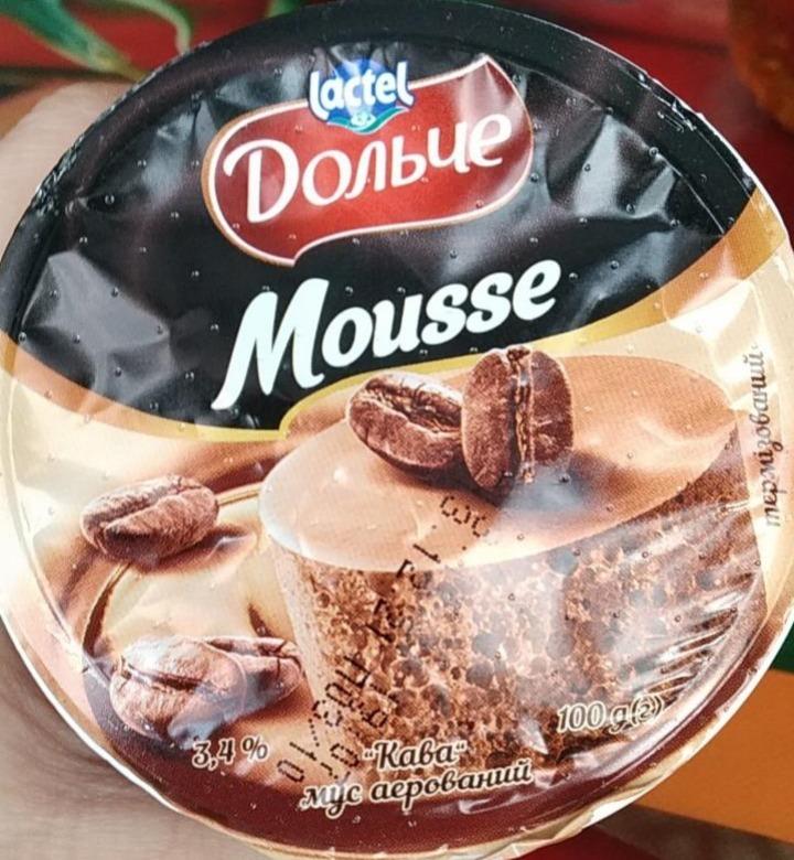 Фото - Мусс аэрированный кофе mousse Дольче