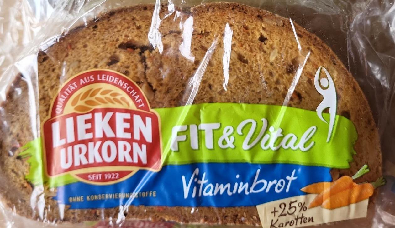 Фото - Fit&vital vitaminbrot Lieken Urkorn