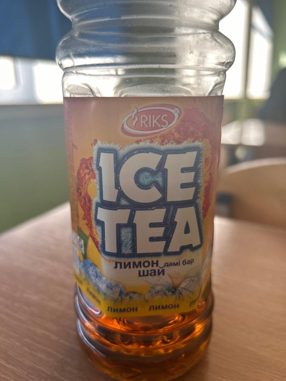 Фото - Чай со вкусом лимона Ice Tea Riks