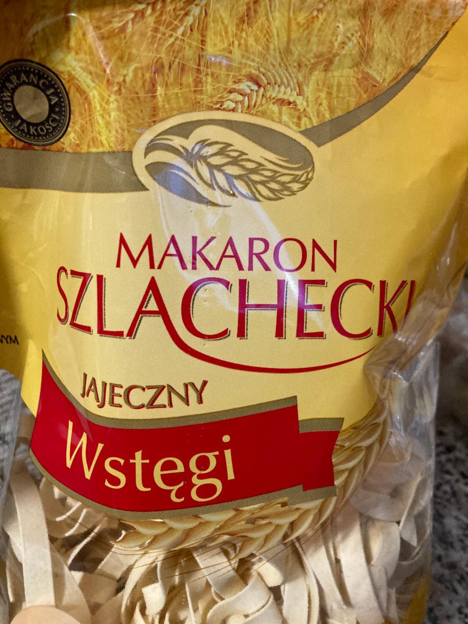 Фото - Jajeczny wstęgi Makaron Szlachecki