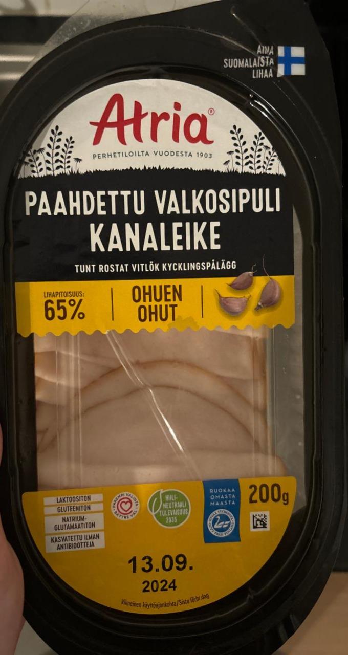 Фото - Paahdettu valkosipuli kanaleike Atria