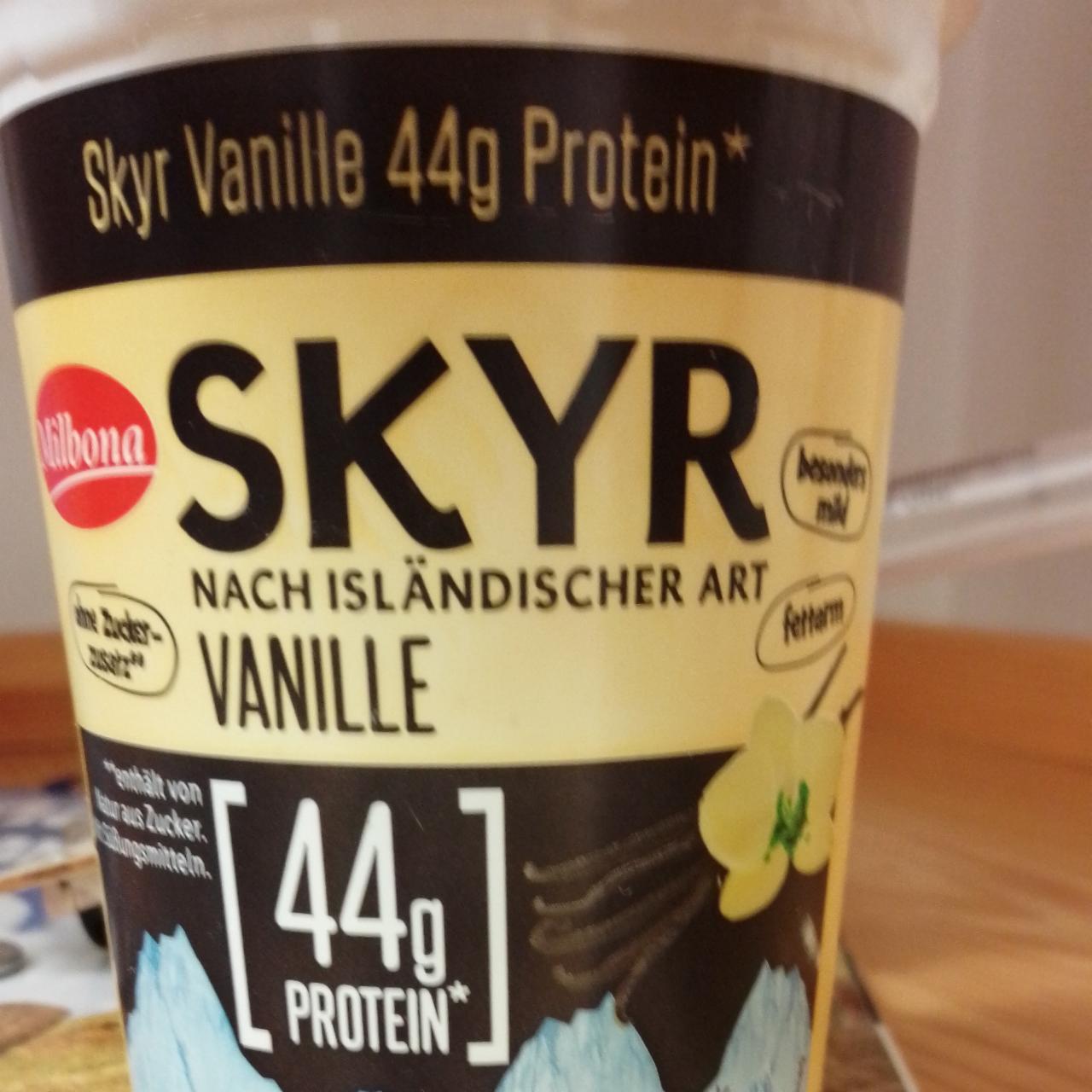 Фото - Skyr vanilla 39g protein yogurt Milbona