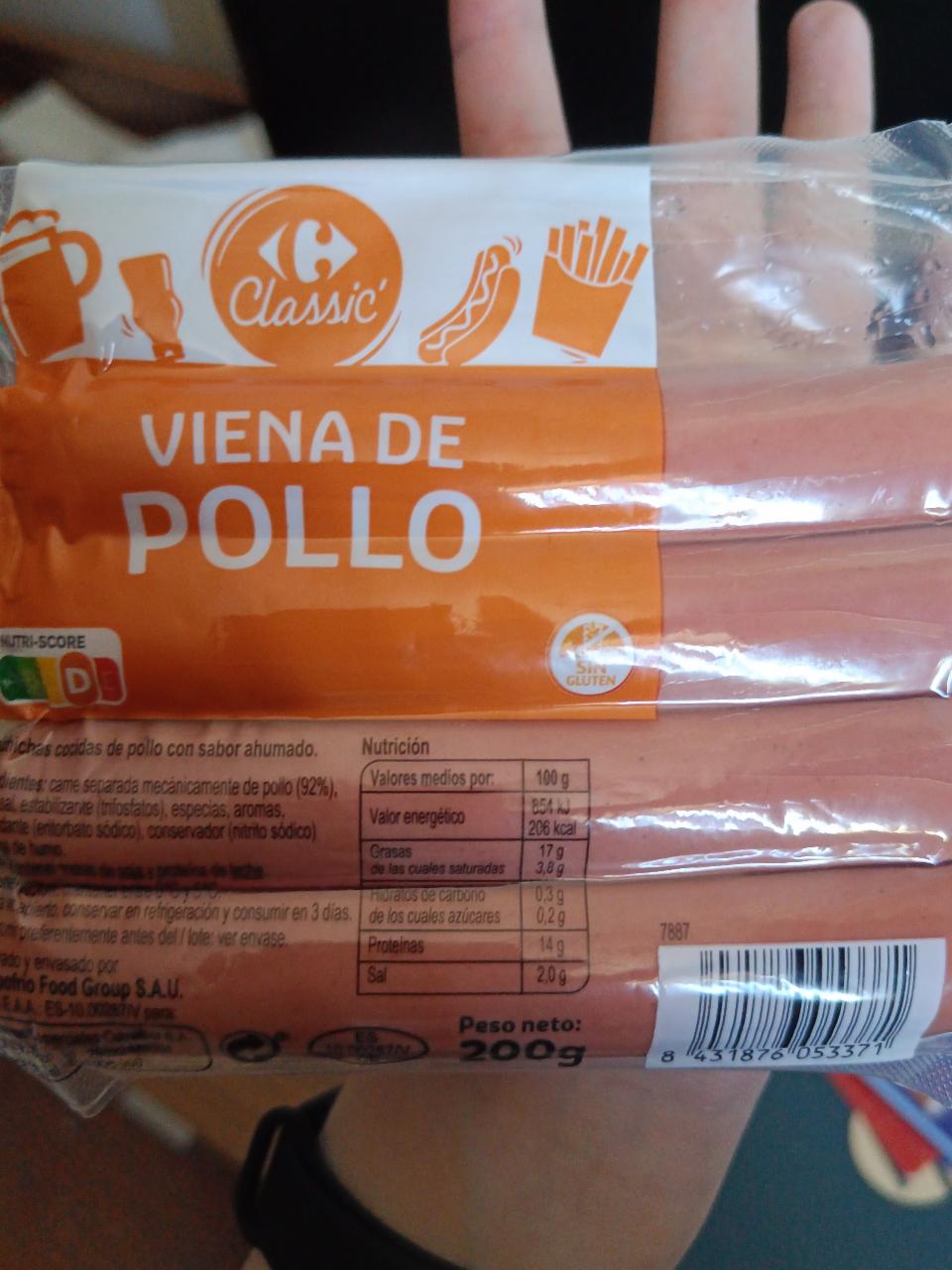 Фото - Viena de pollo K-Classic