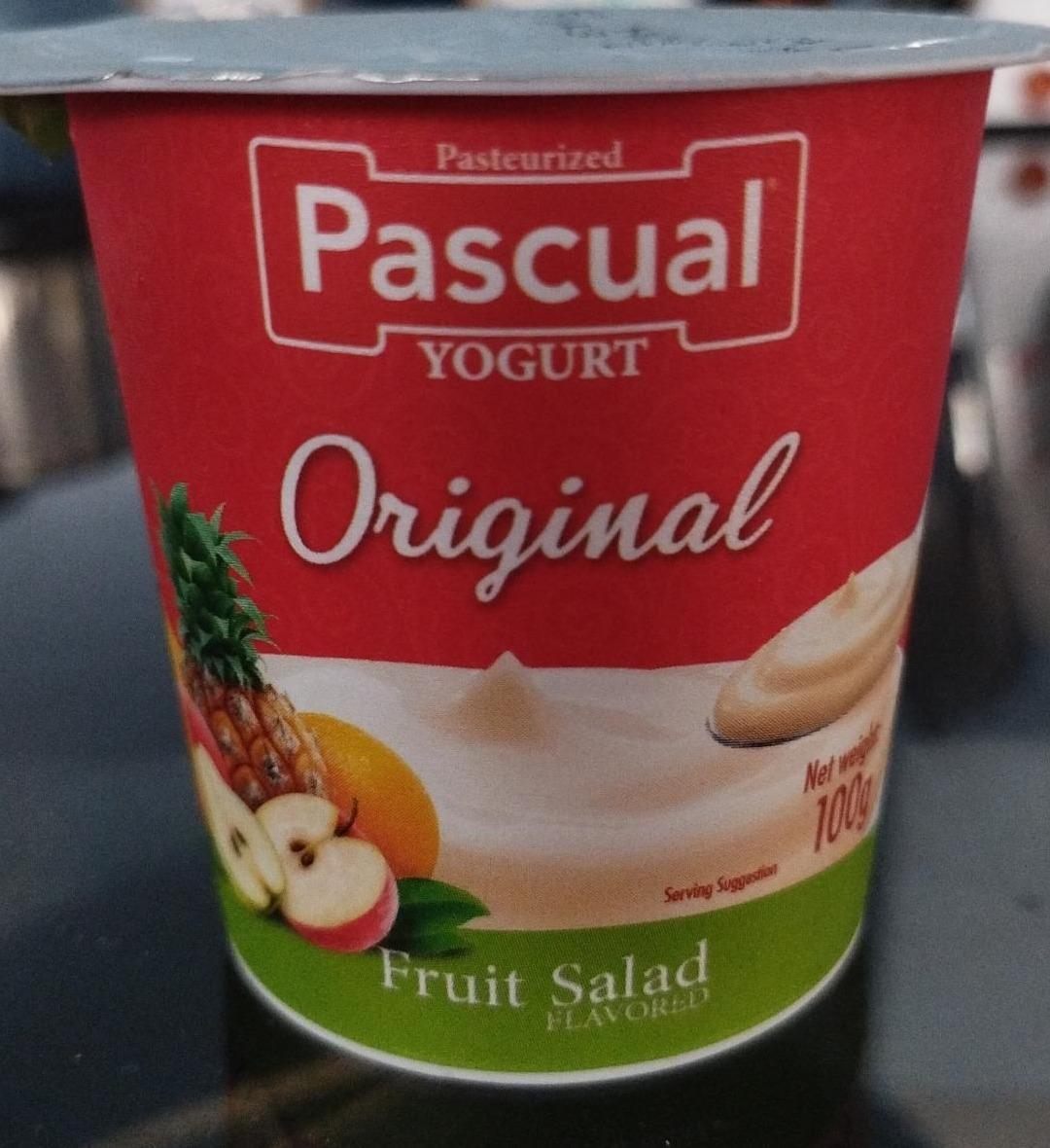 Фото - Yogurt original fruit salad Pascual