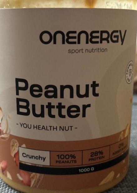 Фото - Peanut butter you health nut crunchy Onenergy