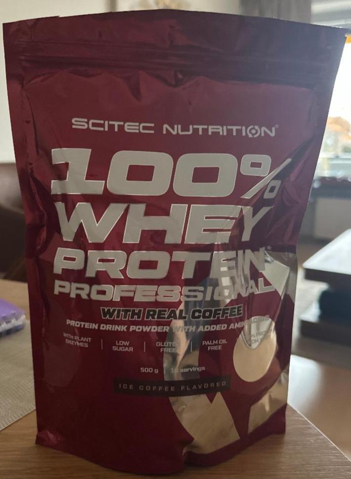 Фото - Протеин 100% Whey Protein Professional Ледяной кофе Scitec Nutrition