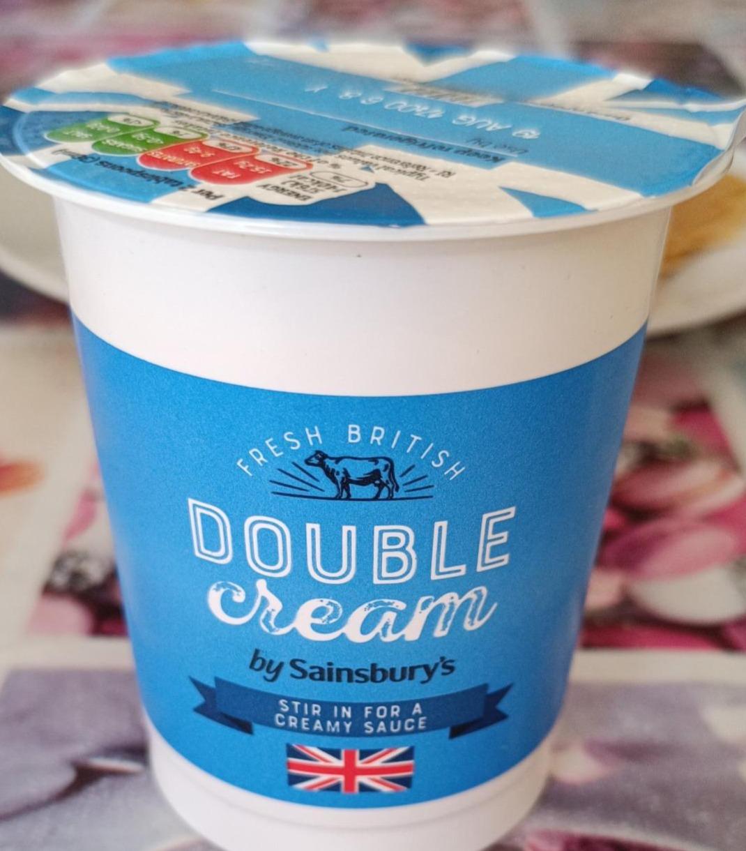 Фото - Double cream Sainsbury's