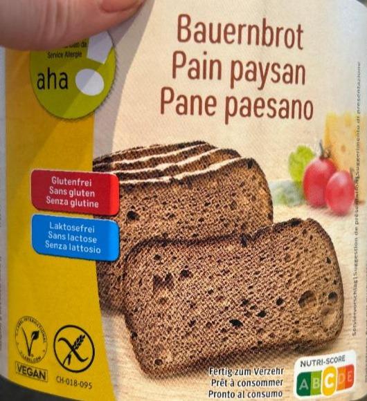 Фото - Bauernbrot pane paesano Aha