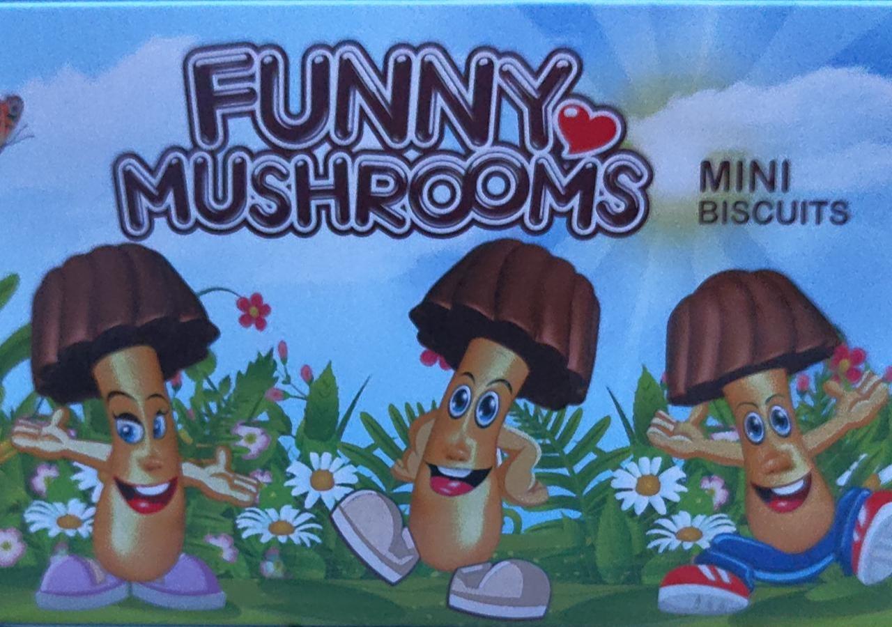 Фото - Funny mushrooms mini biscuits Miltonas