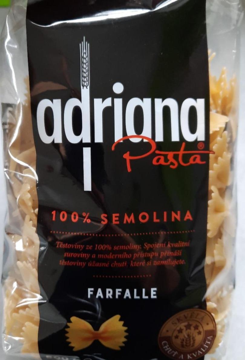 Фото - Pasta 100% semolina farfalle Adriana