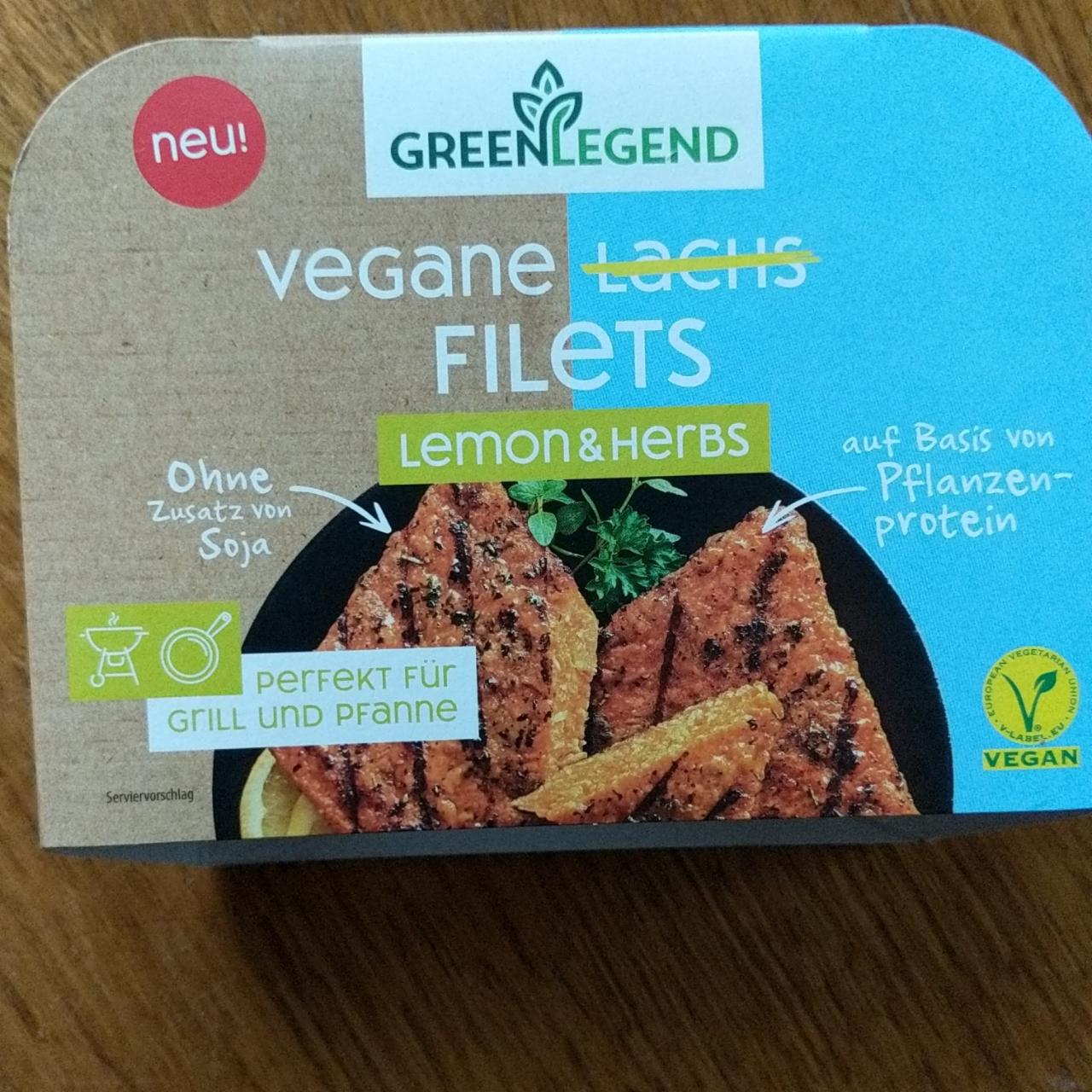 Фото - Vegane filets Green Legend