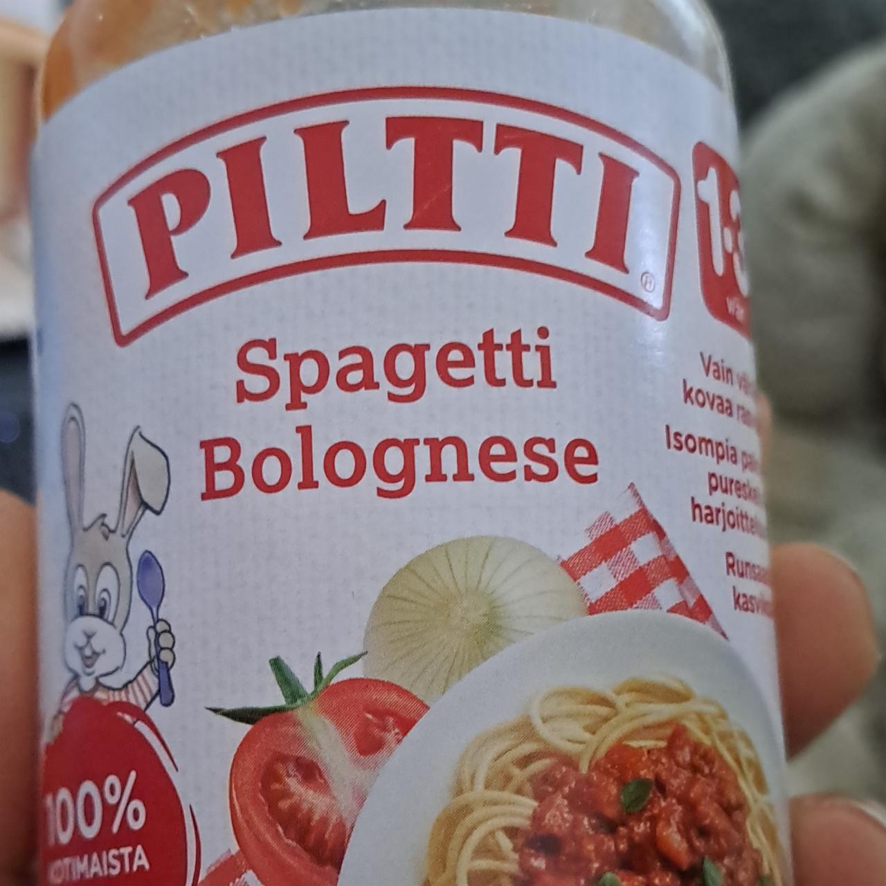 Фото - Детское питание Spagetti Bolognese Piltti