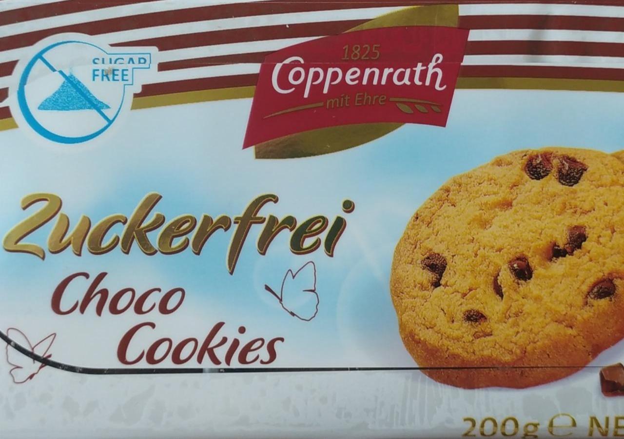 Фото - Zuckerfrei choco cookies Coppenrath