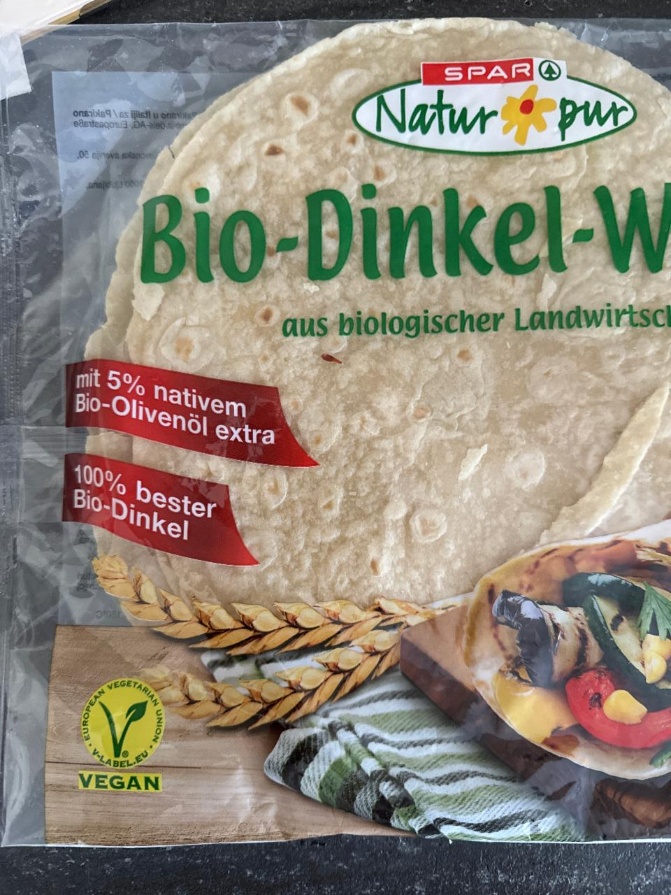 Фото - Natur Pur Bio Dinkel Wraps Spar