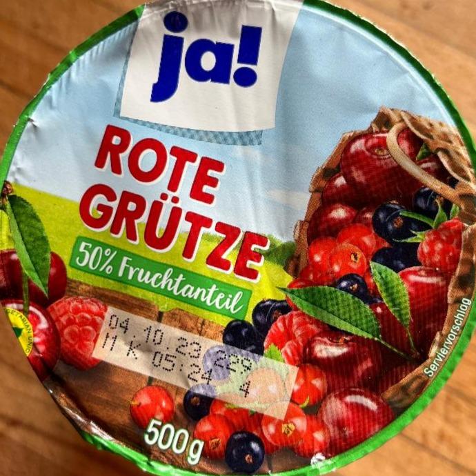 Фото - Rote Grütze 50% fruchtanteil Ja!