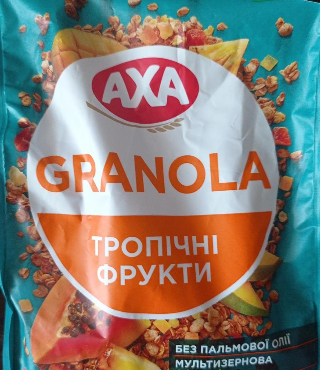 Фото - Granola тропические фрукты Аха