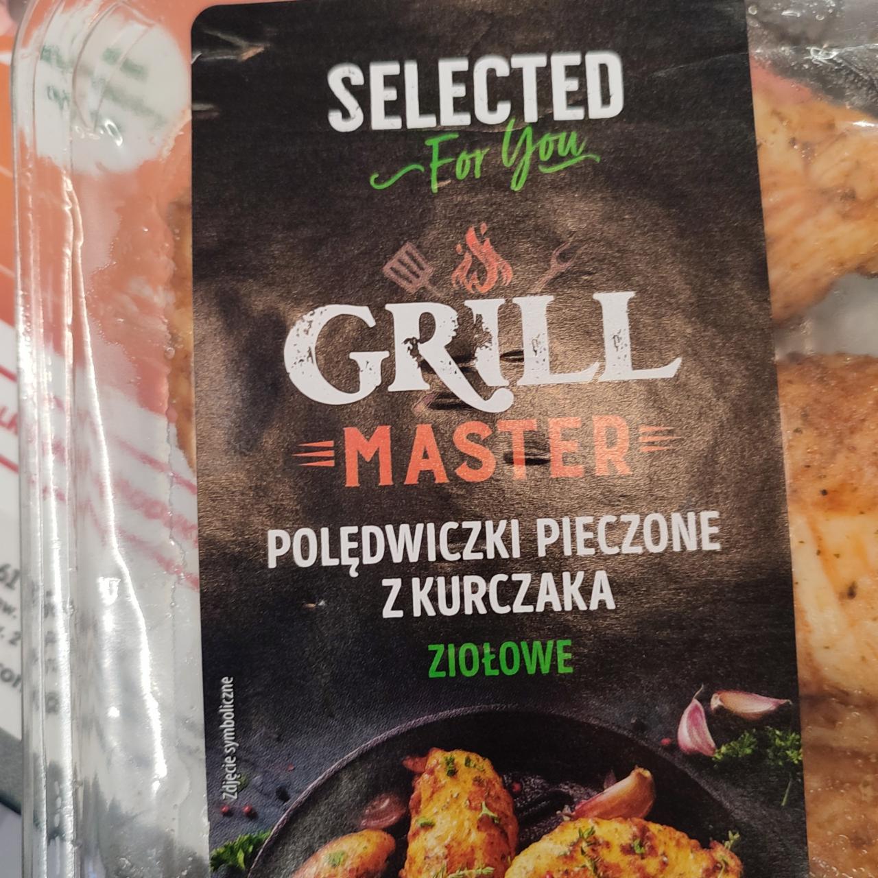 Фото - Polędwiczki pieczone z kurczaka Selected For You Grill master