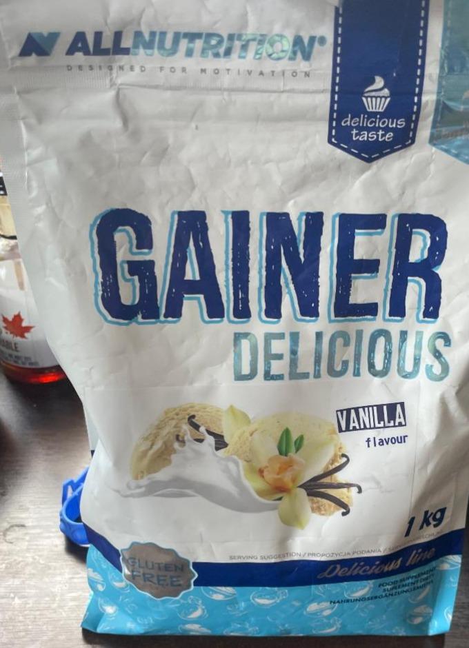 Фото - Gainer delicious vanilla flavour Allnutrition