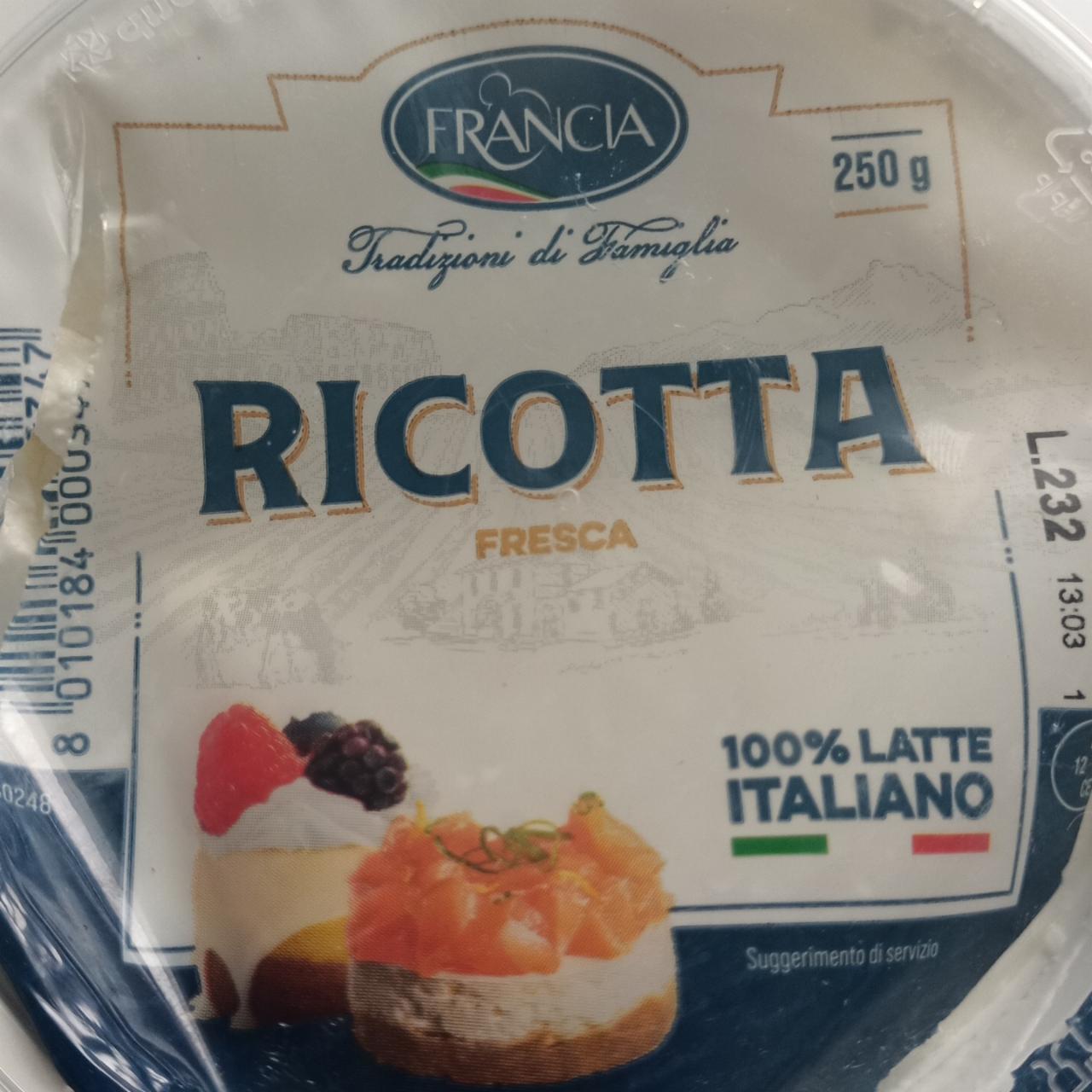 Фото - Ricotta fresca Francia