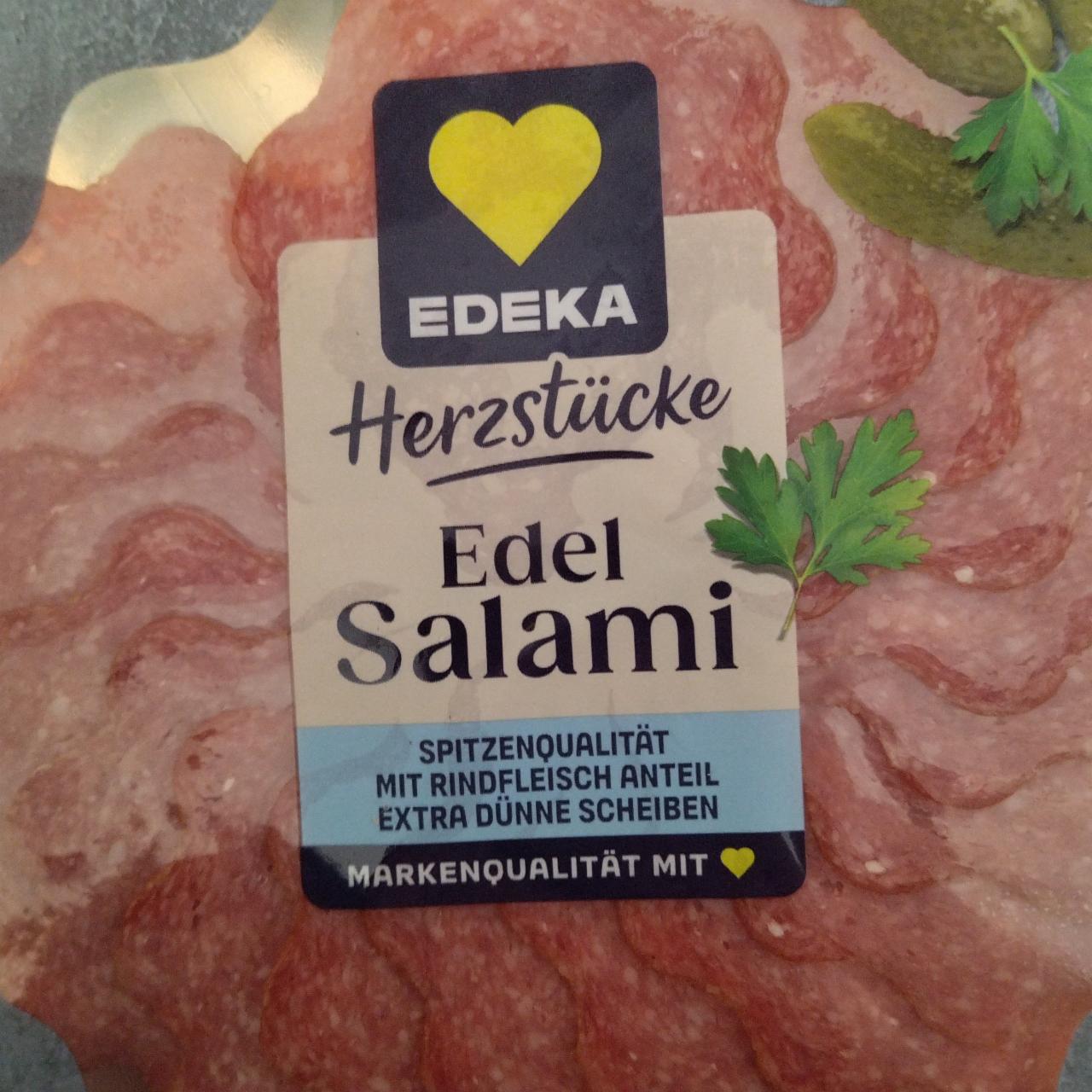 Фото - Herzstücke Edel Salami Edeka