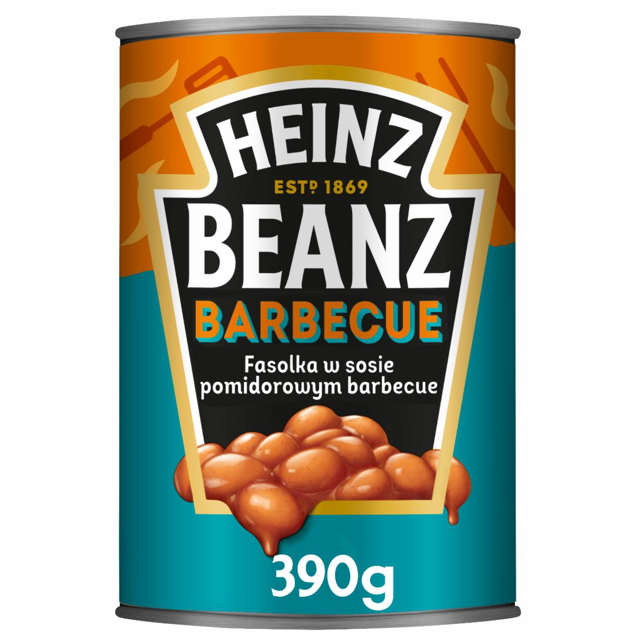 Фото - Фасоль консервированная в томатном соусе барбекю Barbecue Beanz Heinz