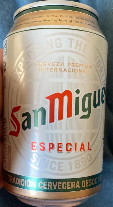 Фото - Beer Especial Tradición cervecera desde 1890 San Miguel