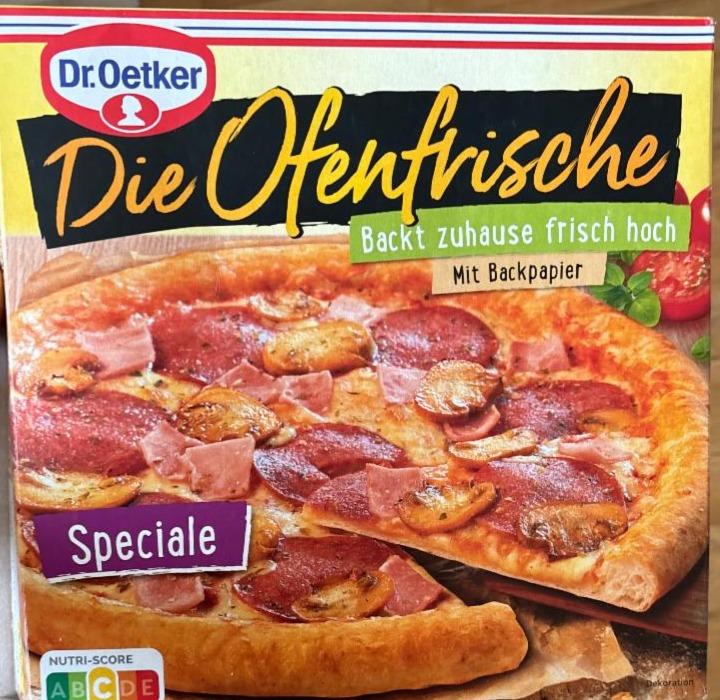 Фото - Die Ofenfrische Salami Jalapeño Dr. Oetker