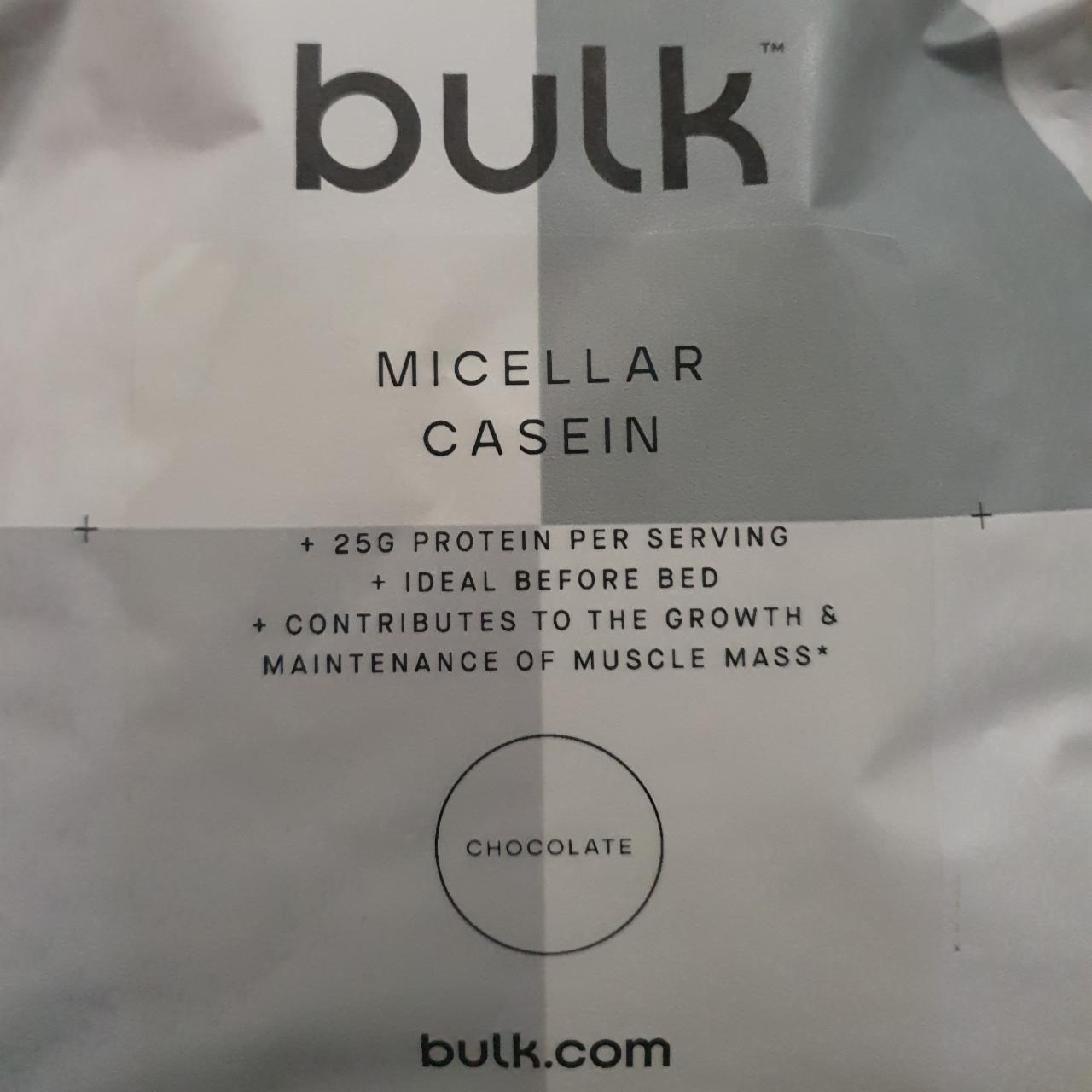 Фото - мицеллярный казеин Bulk