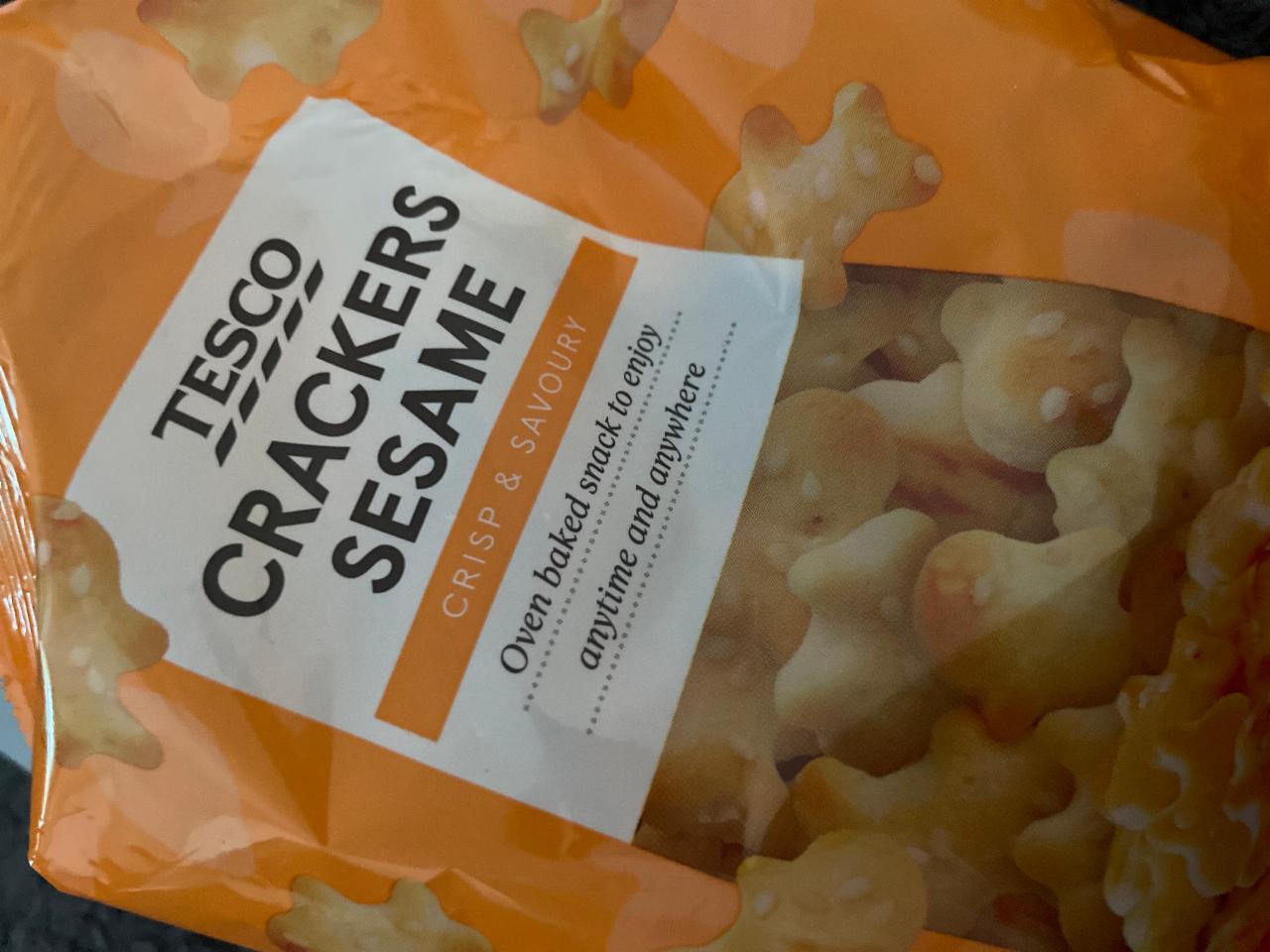 Фото - Crackers sesame Tesco