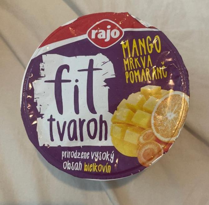 Фото - Fit tvaroh mango mrkva pomaranč Rajo