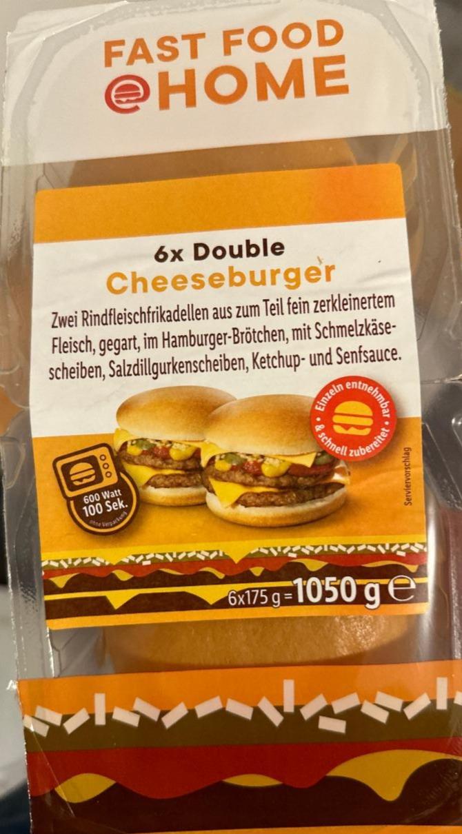 Фото - 6x Double Cheeseburger Fast food home