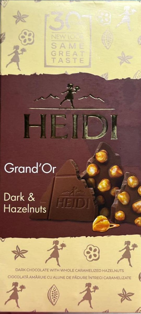 Фото - Chocolate dark&hazelnuts Grand'Or Heidi